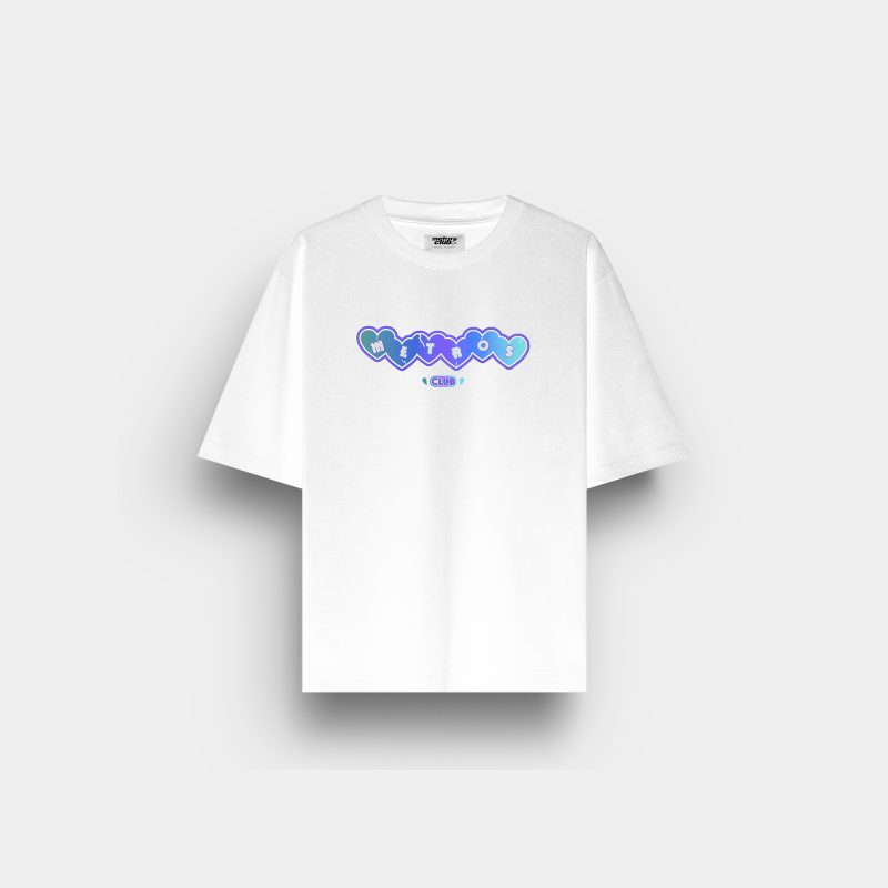 NO MORE US WHITE TEE