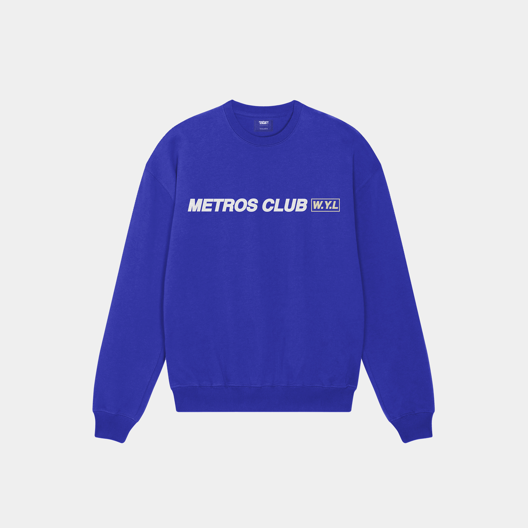 WYL BLUE CREWNECK - Imagen 3
