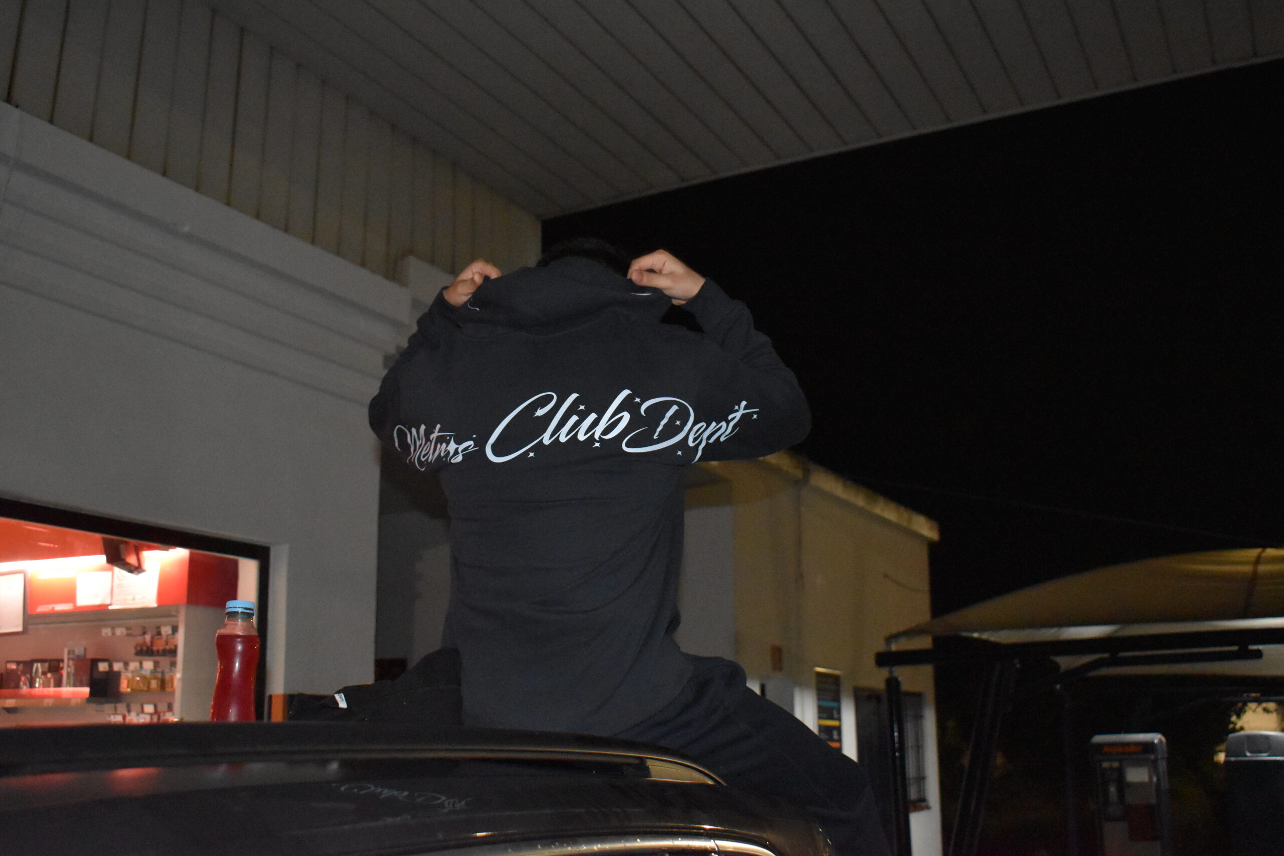 NAVY GRAFFITI TRACKSUIT