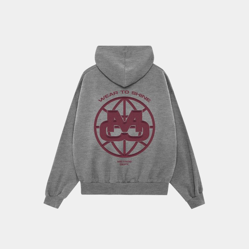 BEAM GREY HOODIE