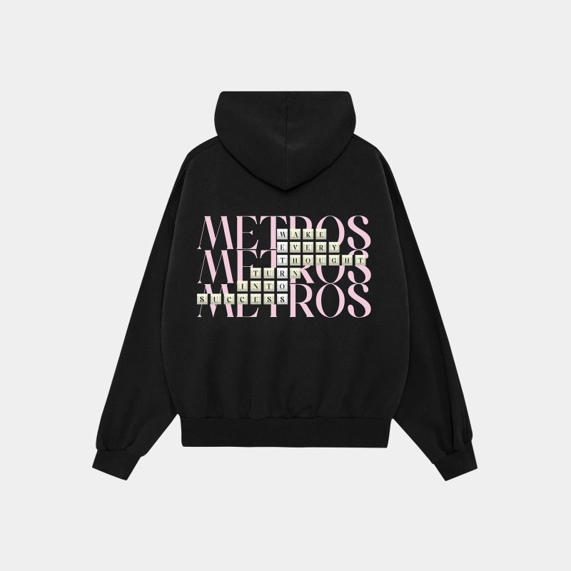 VOCAB BLACK HOODIE