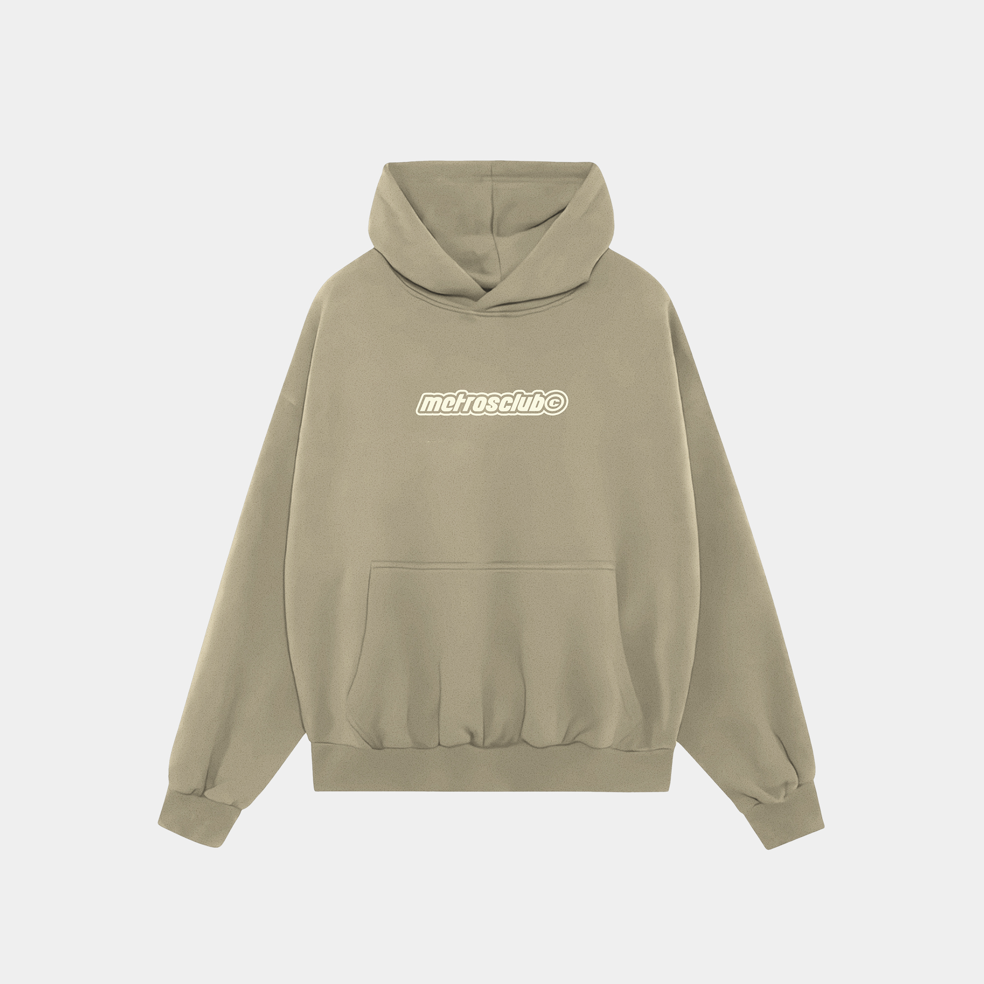 CLUB BEIGE HOODIE - Imagen 3