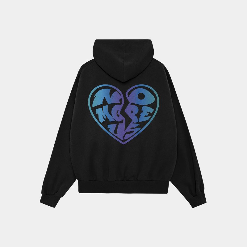 NO MORE US BLACK HOODIE