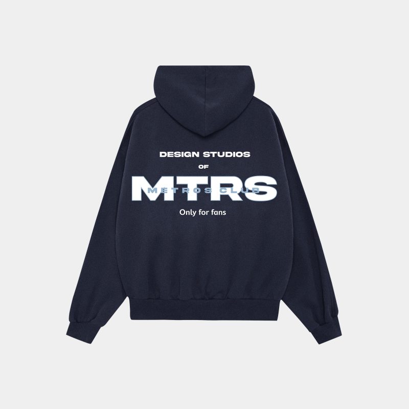 OFF NAVY HOODIE