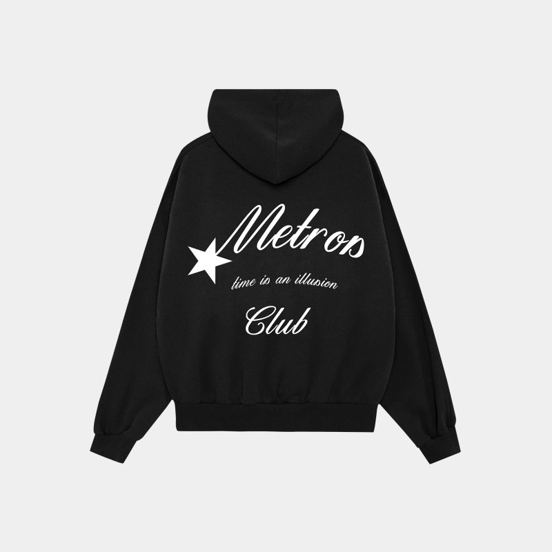 TIMELESS BLACK HOODIE