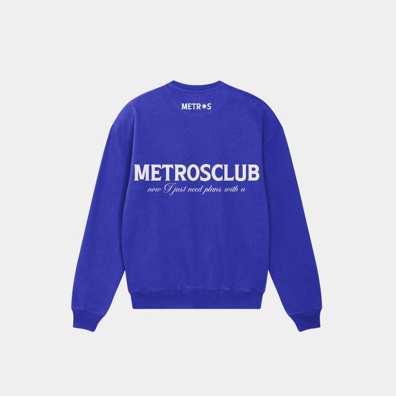 BLISS BLUE CREWNECK