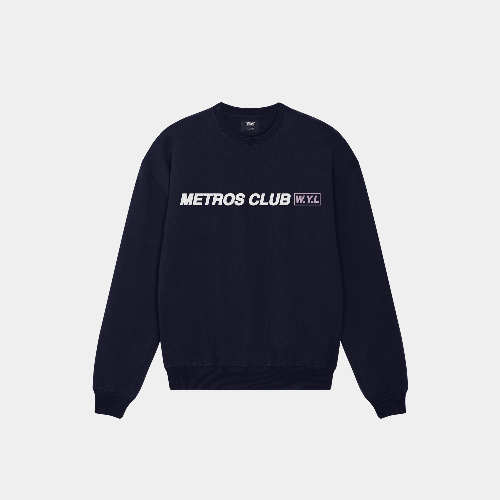 WYL NAVY CREWNECK - Imagen 3