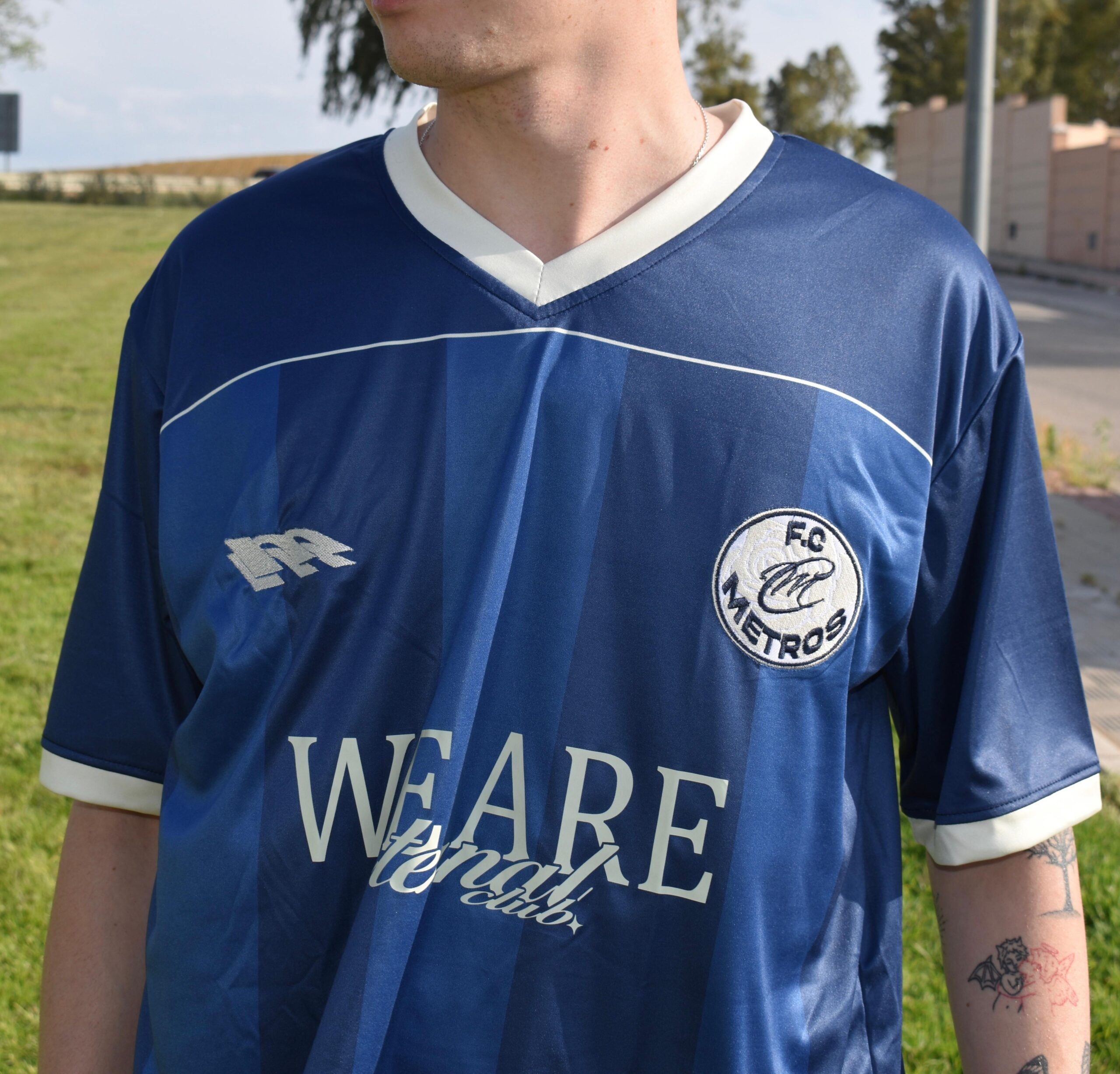 RETRO FOOTBALL NAVY