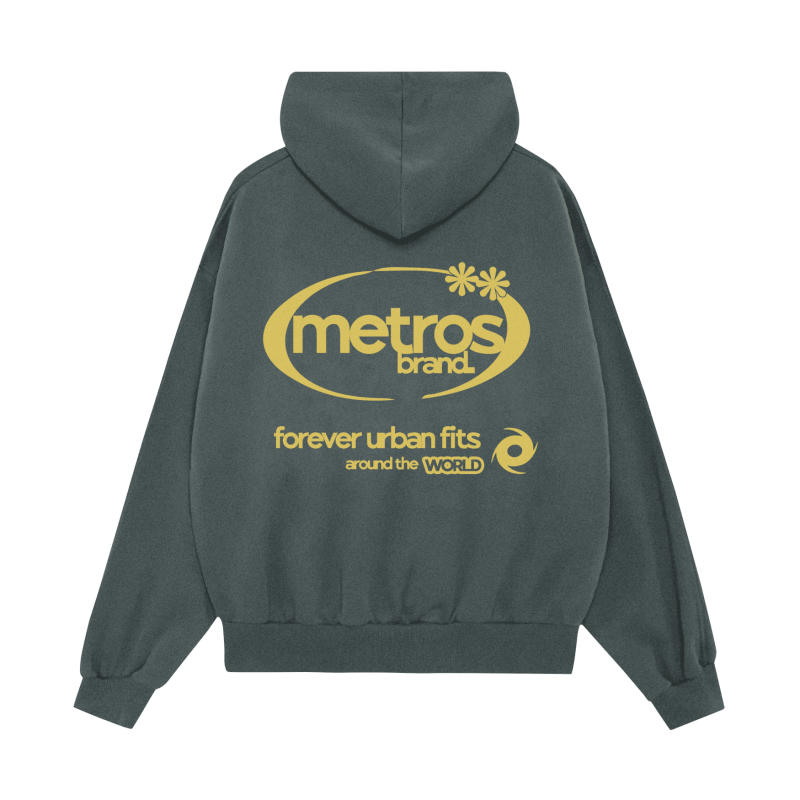 BLOSSOM AQUA HOODIE