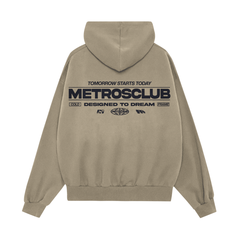 NORTH BEIGE HOODIE