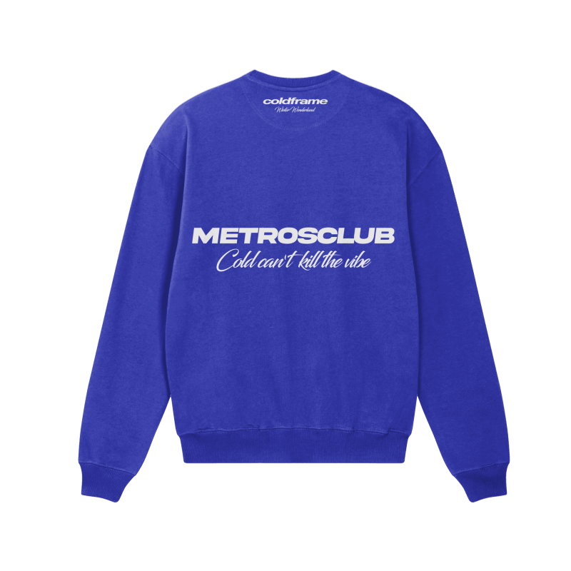 VIBES BLUE CREWNECK