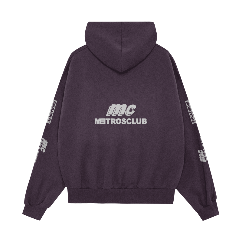 ELITE PLUM HOODIE