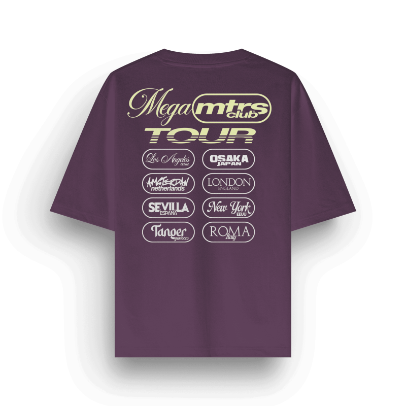 WORLD PLUM TEE