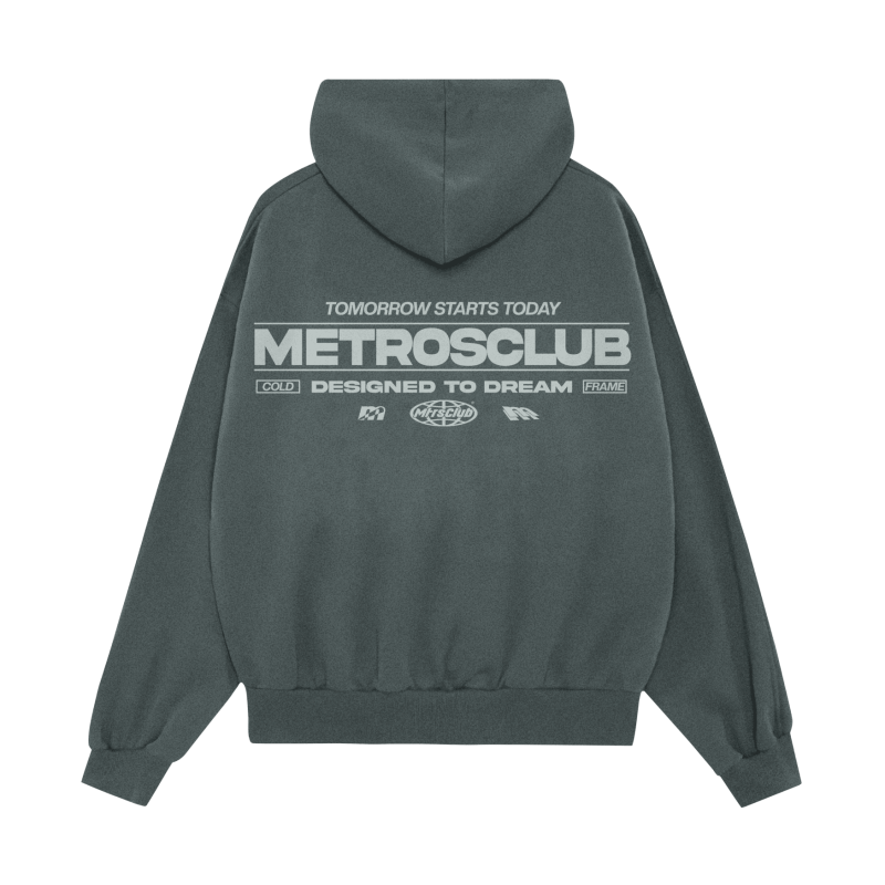 NORTH AQUA HOODIE