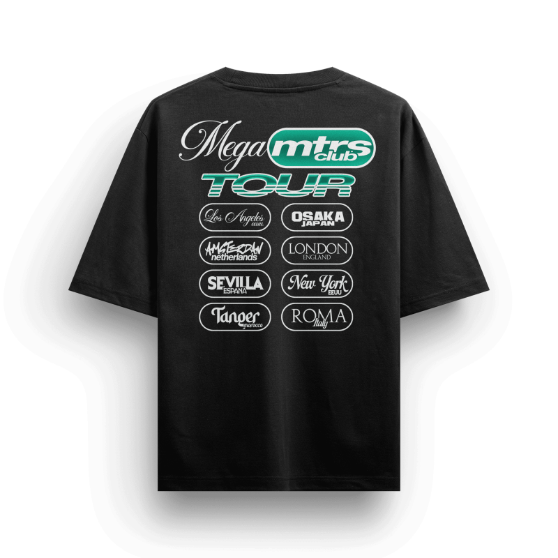 WORLD BLACK TEE