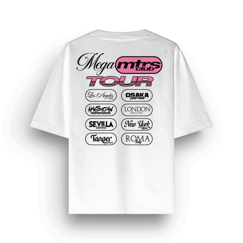 WORLD WHITE TEE