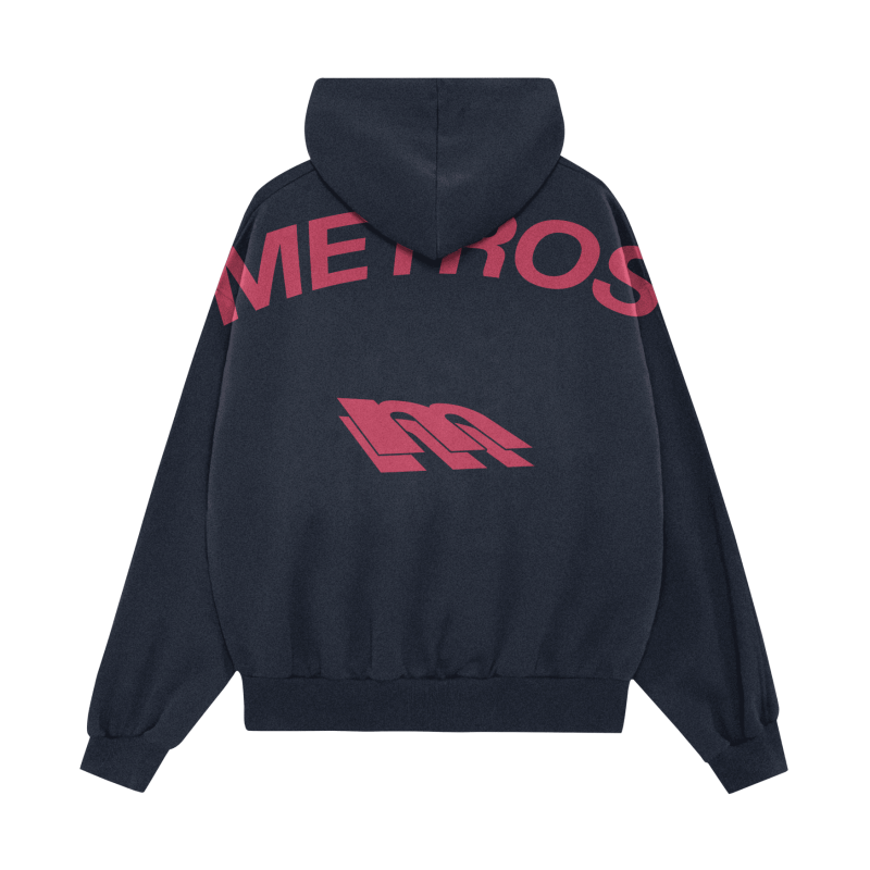 SLOPE NAVY HOODIE