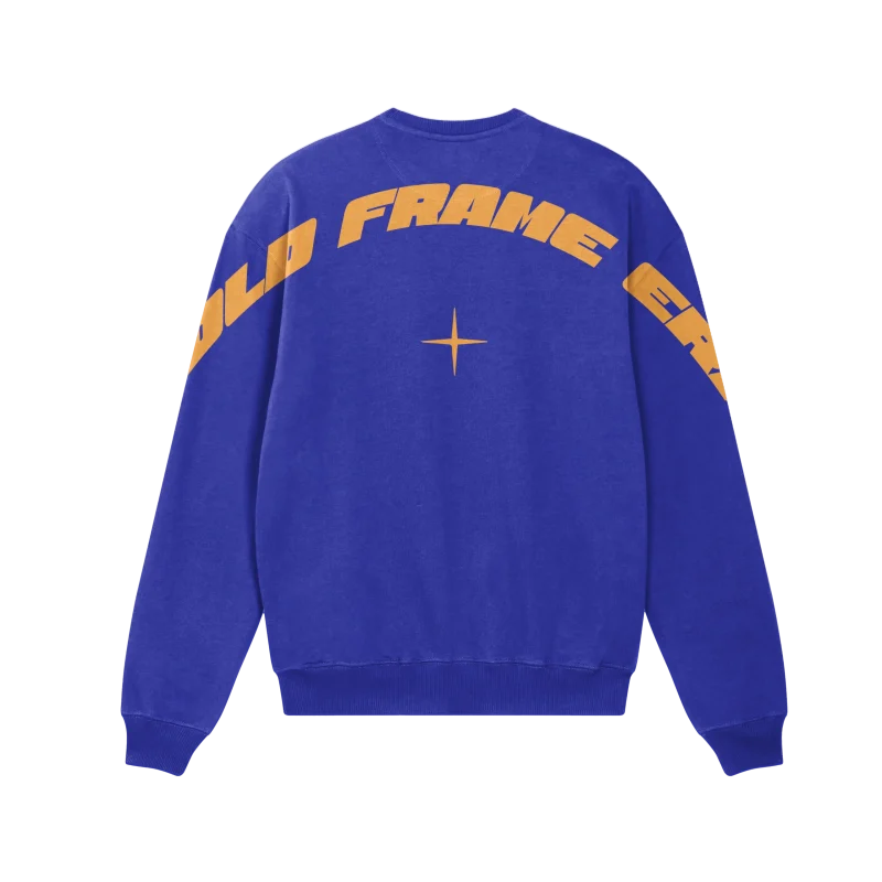 COLD ERA BLUE CREWNECK