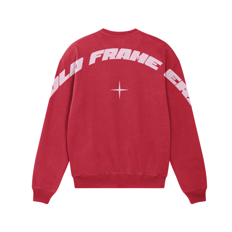 COLD ERA RED CREWNECK