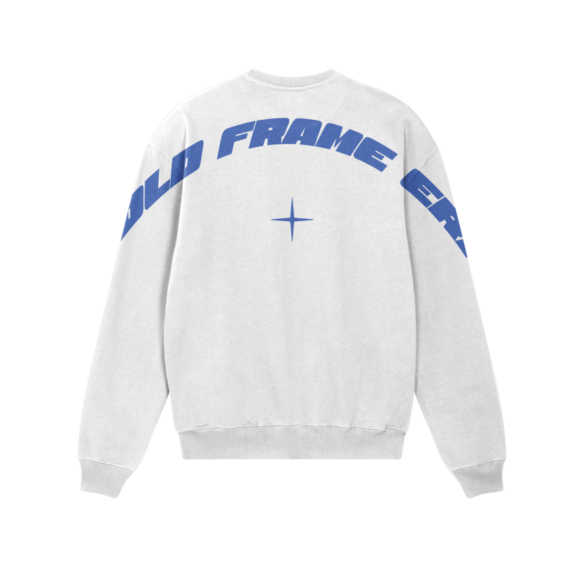 COLD ERA WHITE CREWNECK