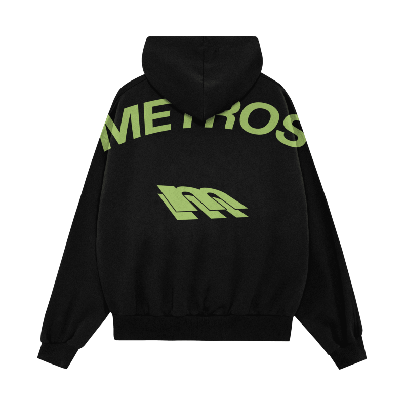 SLOPE BLACK HOODIE