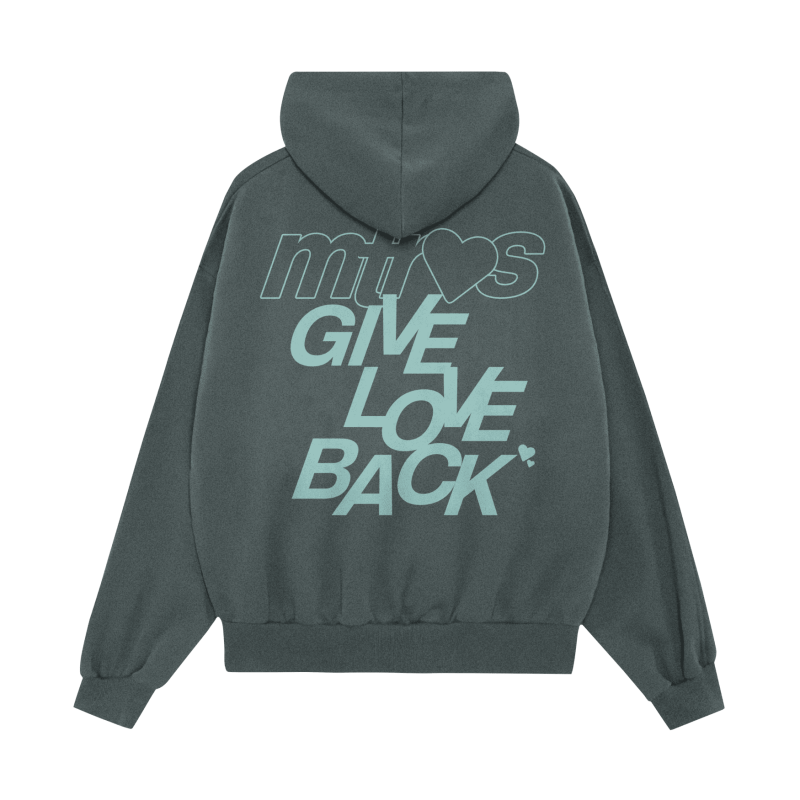 TEMPTATION AQUA HOODIE