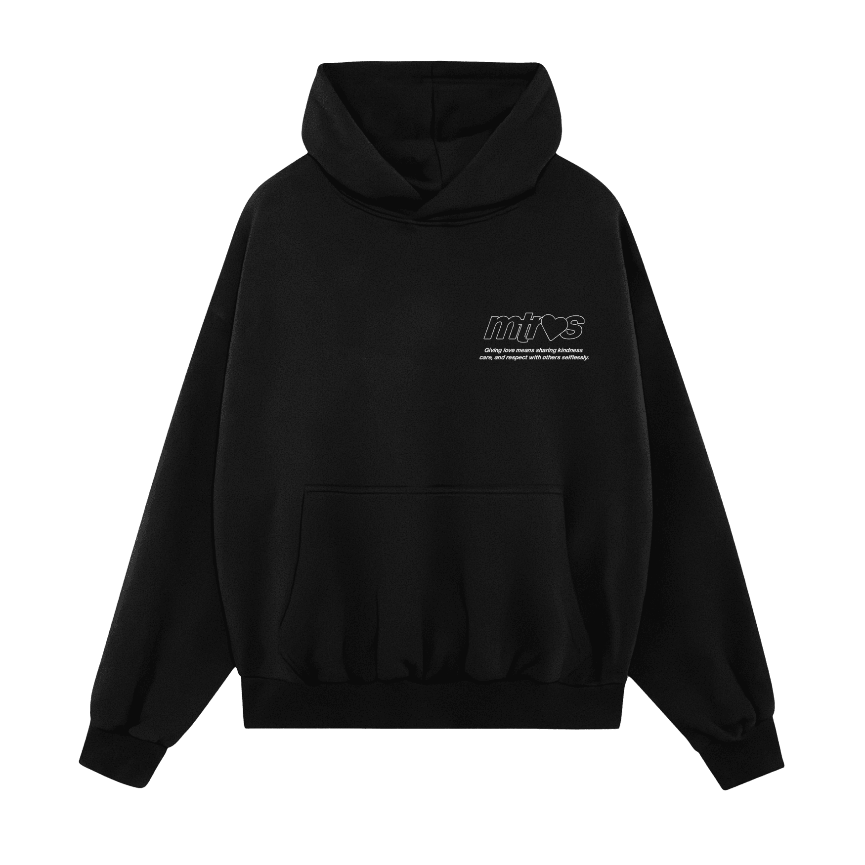 TEMPTATION BLACK HOODIE - Imagen 2