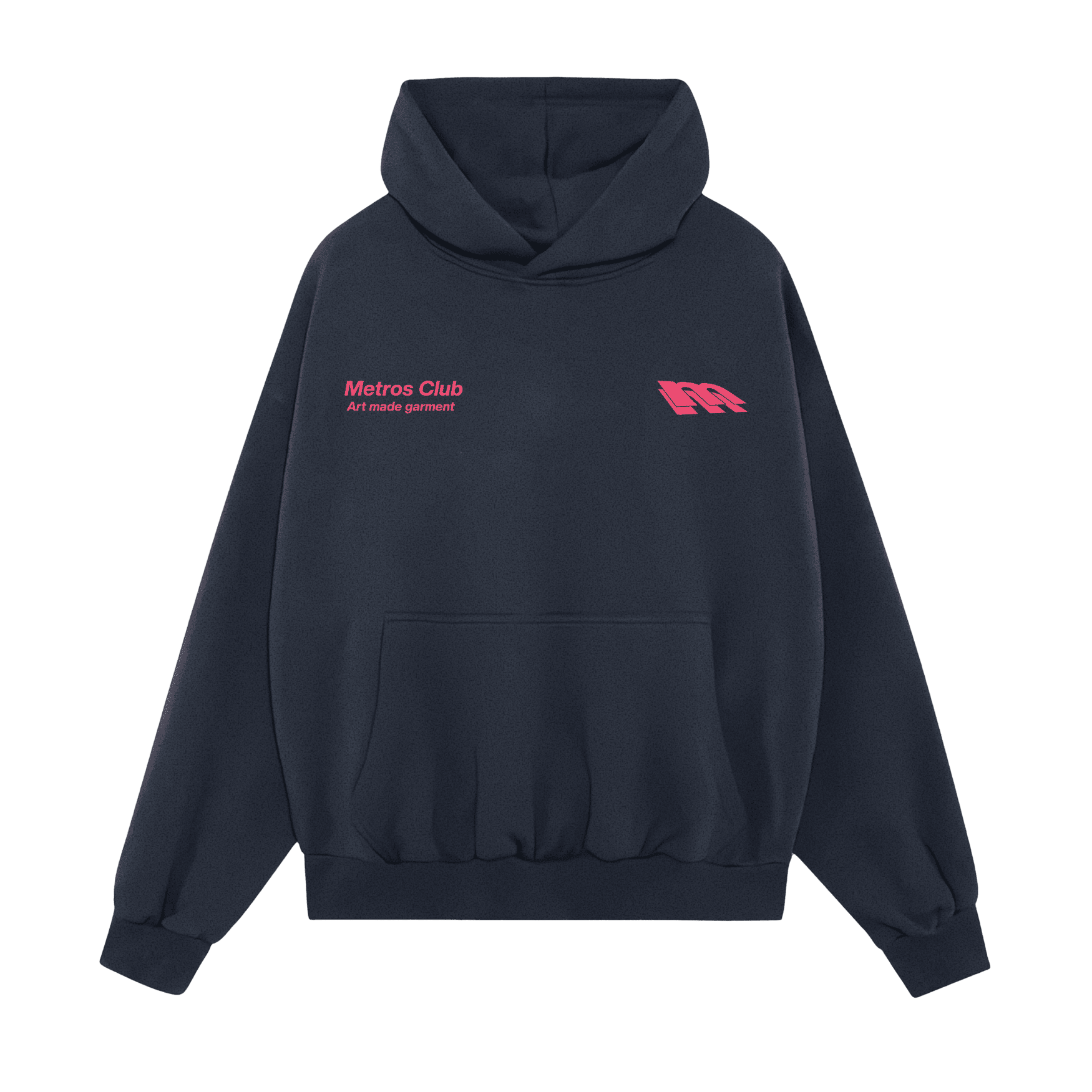 SLOPE NAVY HOODIE - Imagen 2