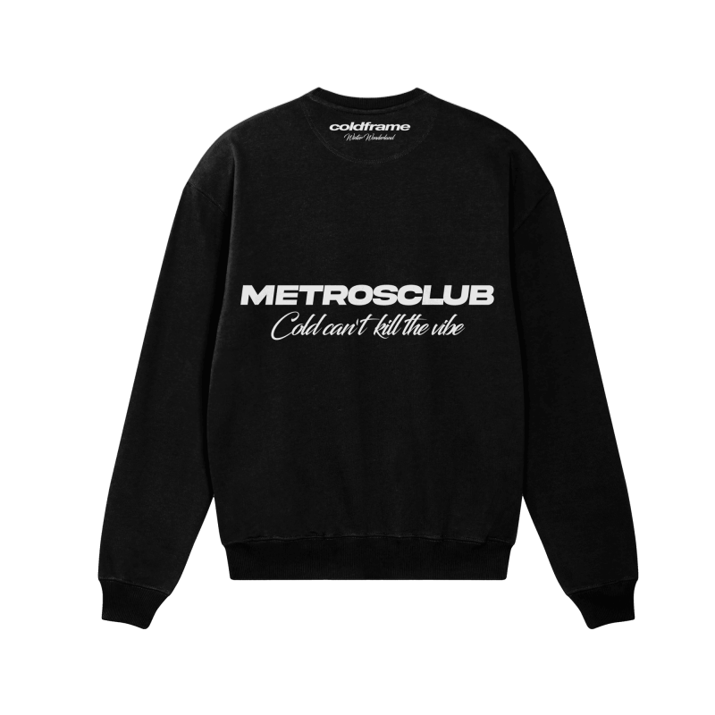 VIBES BLACK CREWNECK