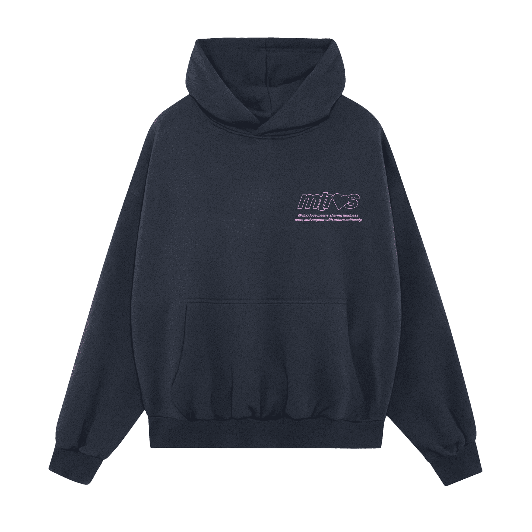 TEMPTATION NAVY HOODIE - Imagen 2