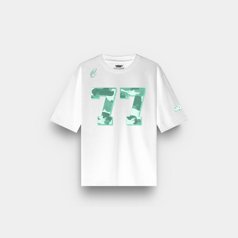 77TEE WHITEGREEN